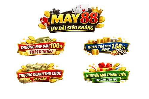 khuyến mãi may88 2026